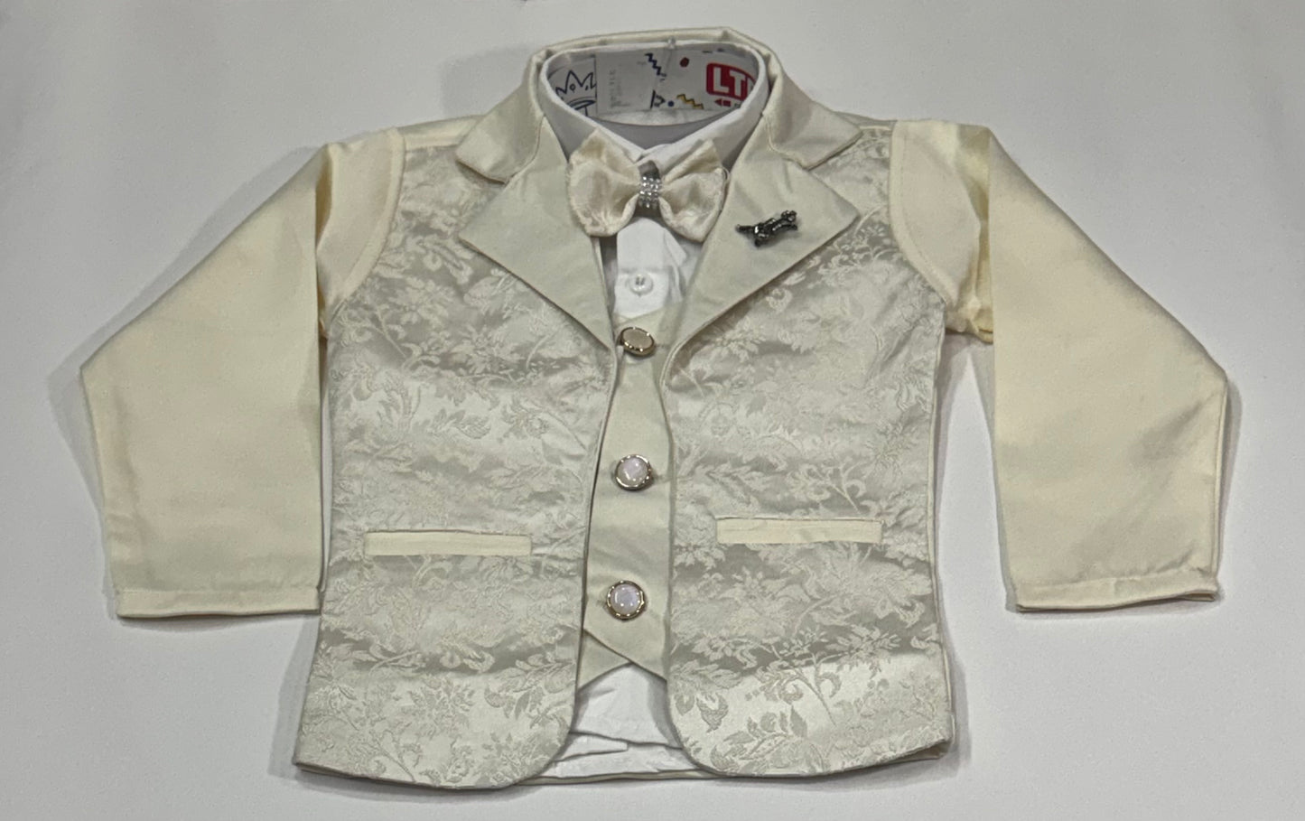 Three Piece set with Bow & Belt