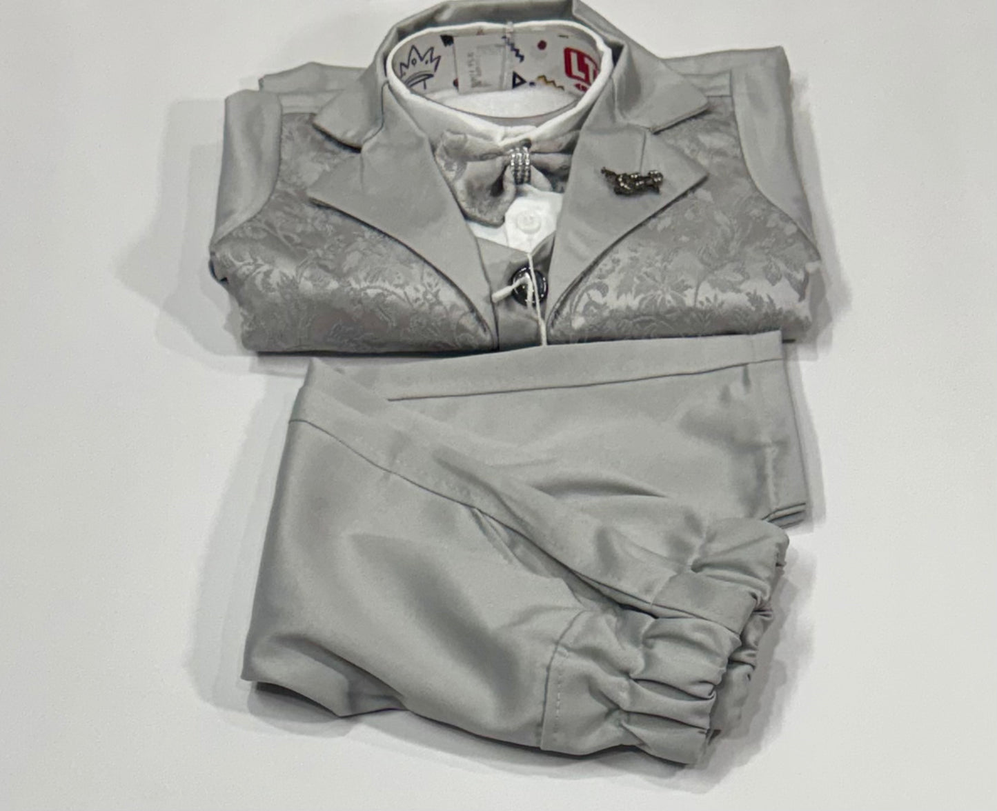 Three Piece set with Bow & Belt