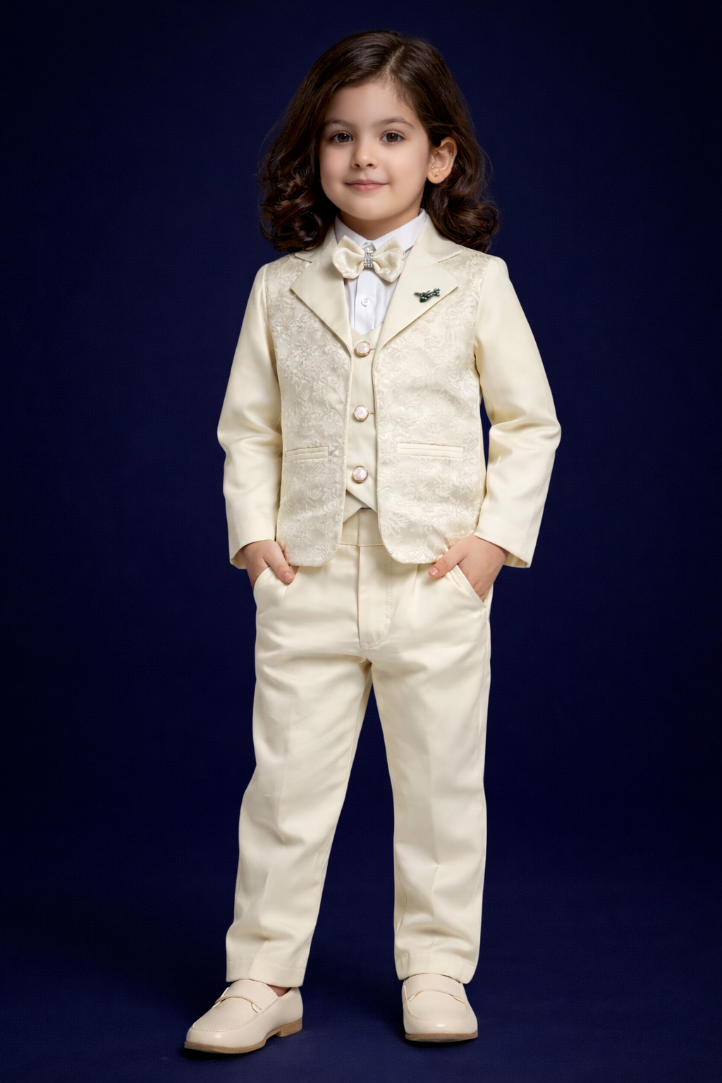 Three Piece set with Bow & Belt